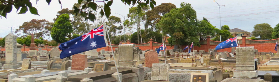 Honouring Our Heroes: The Flag Project at Brighton General Cemetery