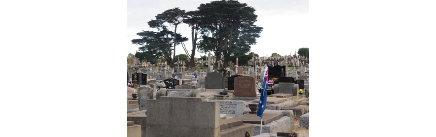 Brighton Cemetery - Flag Commemoration