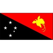 Papua New Guinea Flag - Fully Sewn