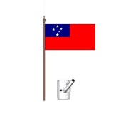 Samoa Flag Bracket and Pole Kit