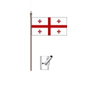 Georgia Flag Bracket and Pole Kit