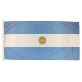 Argentina Flag with Emblem 1800mm x 900mm (Knitted)