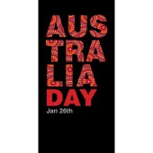  Australia Day Flag Red Horizontal (62)