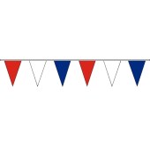 Pennant Bunting Red,White & Blue