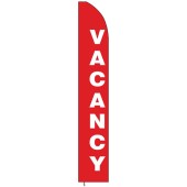 Vacancy Flag 450mm x 3400mm (Knitted)