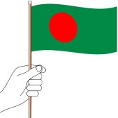 Bangladesh Hand Flag Handwaver