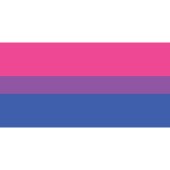 Bisexual Flag 1800mm x 900mm (Knitted)