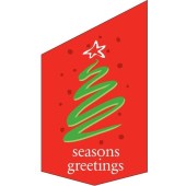 Seasons Greetings Xmas Tree2 Shop Front Banner