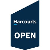 Harcourts Open Shop Front Banner