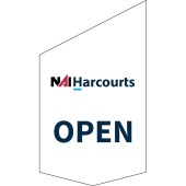 NAI Harcourts Open Shop Front Banner