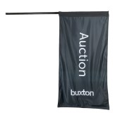 Buxton Auction Flag and Pole Kit