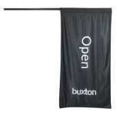 Buxton Open Flag and Pole Kit