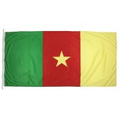 Cameroon Flag 1800mm x 900mm (Knitted) 