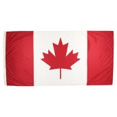 Canada Flag 1800mm x 900mm (Fully Sewn, Vertical Sleeve) 