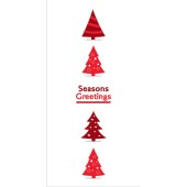 Seasons Greetings Christmas Flag Red  (75)