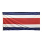 Costa Rica Flag 1800mm x 900mm (Knitted)