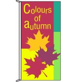 Autumn Flag - Colours of Autumn 900mm x 1800mm (Knittted)