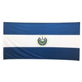 El Salvador Flag 1800mm x 900mm (Knitted)
