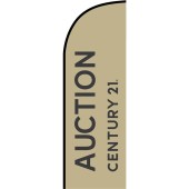 Century 21 Real Estate - Auction Feather Flag 650mm x 2000mm