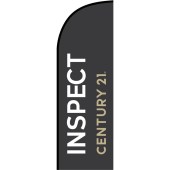Century 21 Real Estate - Inspect Feather Flag 650mm x 2000mm