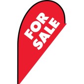 For Sale red small teardrop flag kit