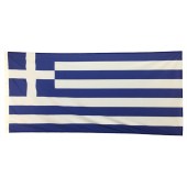 Greece Flag 1800mm x 900mm (Knitted)