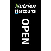 Nutrien Harcourts Open (2020) Black Flag 1800mm x 900mm