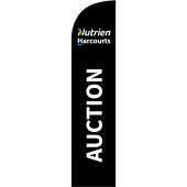 Nutrien Harcourts Auction (2020) Black Medium Feather 650mm x 3000mm