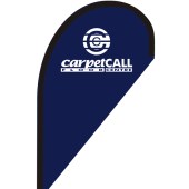 Carpet Call small teardrop flag