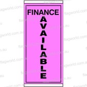 Finance Available Pink Flag 900mm x 1800mm flag