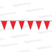 Pennant Bunting Fluoro Red 