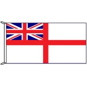 Navy White Ensign British Flag 