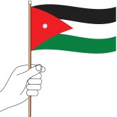 Jordan Hand Flag Handwaver