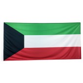 Kuwait Flag 1800mm x 900mm (Woven)