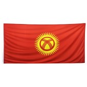 Kyrgyzstan Flag 1800mm x 900mm (Knitted)