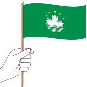 Macao Hand Flag Handwaver