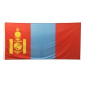 Mongolia Flag 1800mm x 900mm (Knitted)