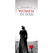 Women in War Flag - Nurse with Poppy (24)