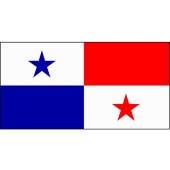 Panama Flag 1800mm x 900mm Vertical Sleeve ( Fully Sewn)