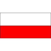 Poland hand sewn flag, Poland fully sewn flag