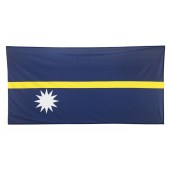 Nauru Flag 1800mm x 900mm (Woven)