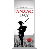 Pull Up Banner with Standard Base