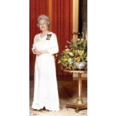 Queen Portrait Flag with Eyelets