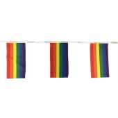 Rainbow Bunting Flags