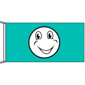 Happy Flag Turquoise 1800mm x 900mm (Knitted)