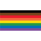 People of Colour Rainbow Flag - 1800mm x 900mm