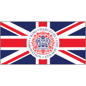 King Charles III Coronation Commemorative Flag