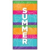 Summer Flag Stripes 900mm x 1800mm (Knitted)