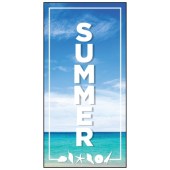 Summer Flag Beach 900mm x 1800mm (Knitted)