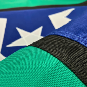 Torres Strait Flag (fully sewn) 2740 x 1370mm